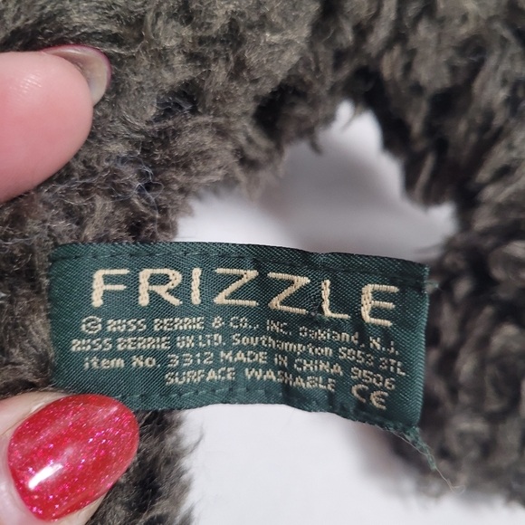 Russ Berrie The Heartcraft Collection Frizzle Bunny Rabbit Hare Plush 14" - Picture 6 of 8